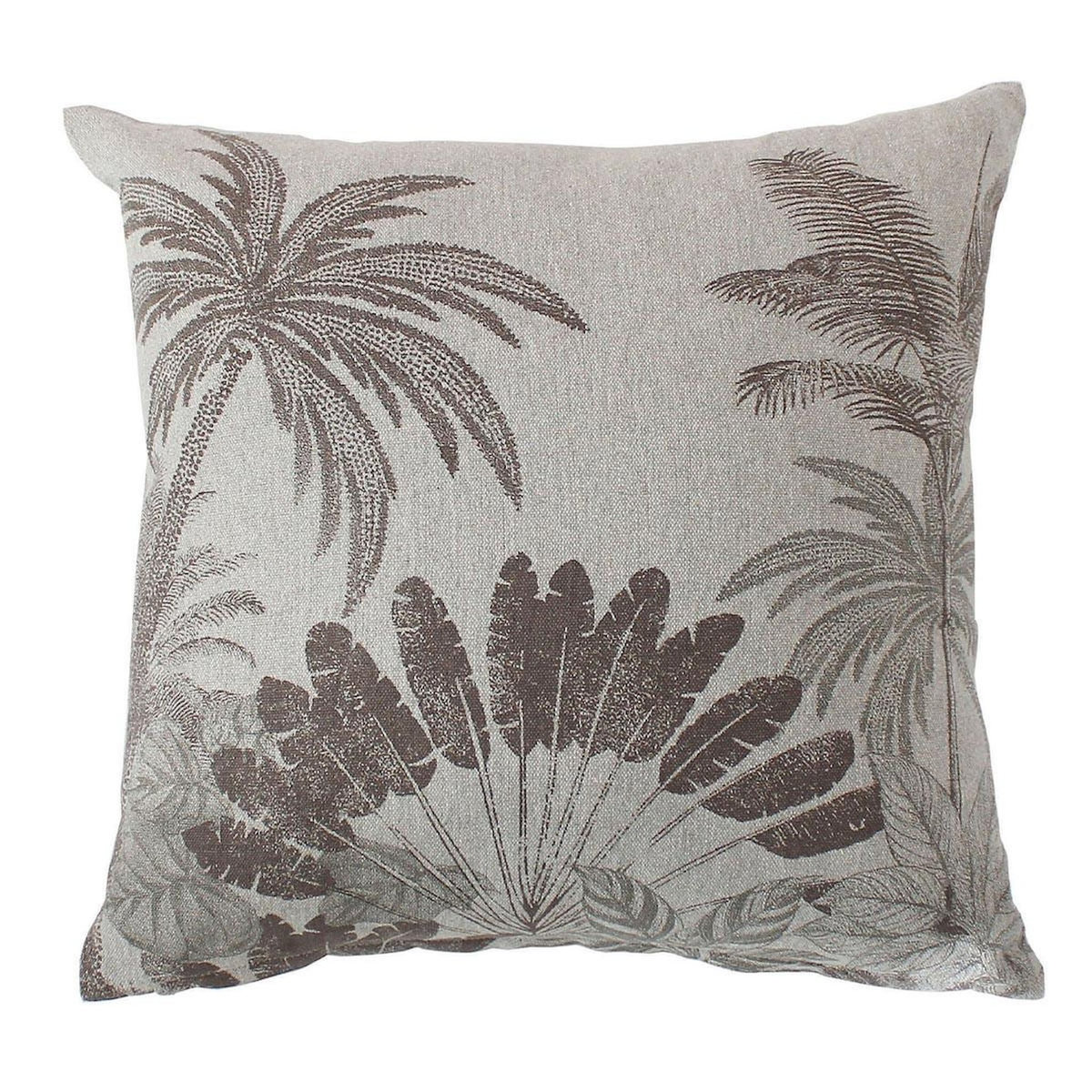 Paris Prix Coussin Déco Imprimé  Bali  40x40cm Lin