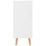 Voir la diapositive 4 : VIDAXL Buffet blanc brillant 90x30x72 cm bois d'ingenierie