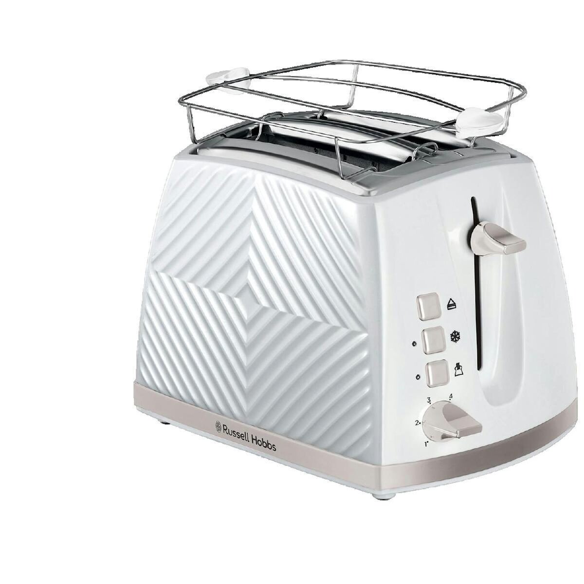 Russell Hobbs Grille-pain Russell Groove 26391-56 Blanc 850 W