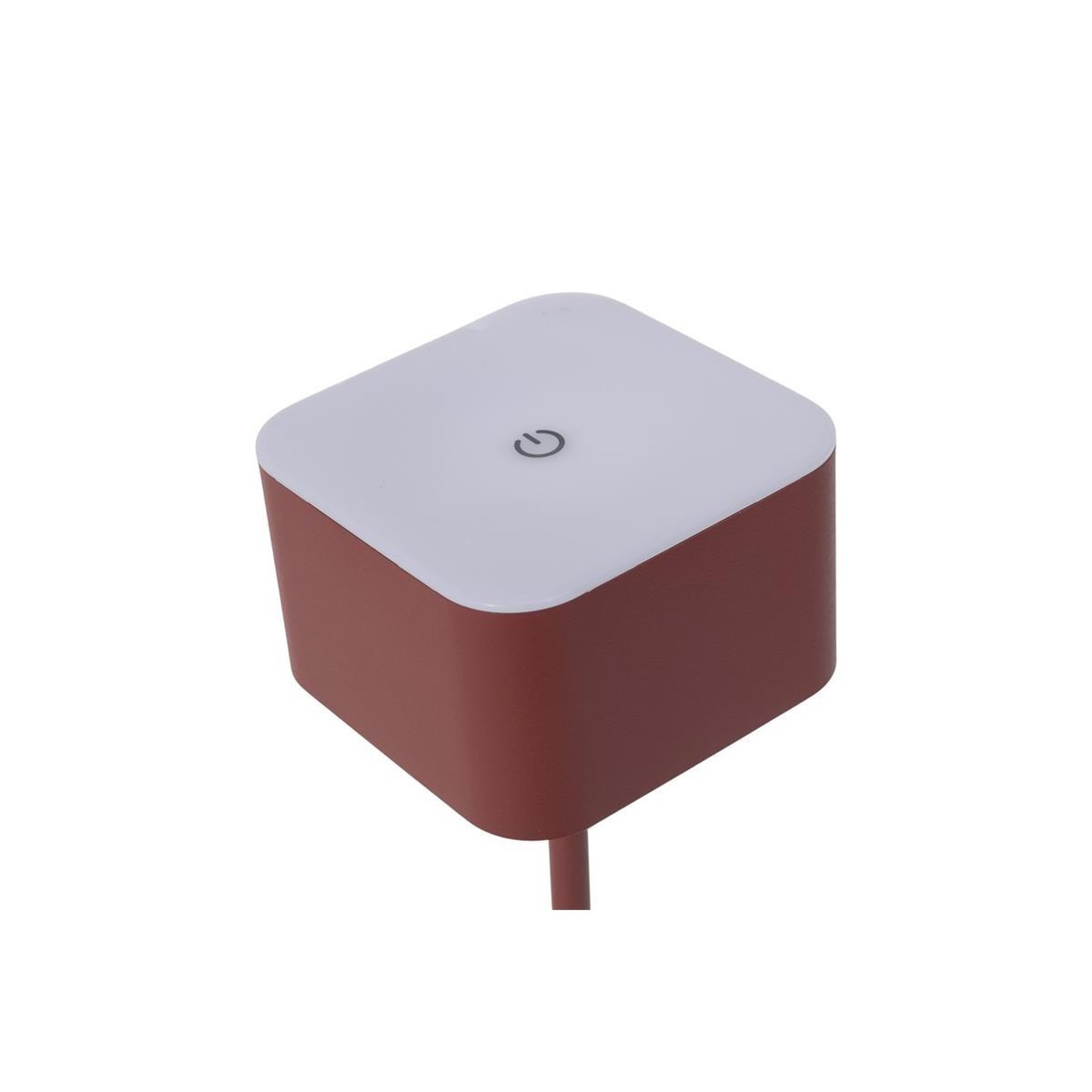 Voir la diapositive 3 : The Home Deco Factory Lampe tactile rechargeable  terra  26cm rouge