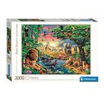 CLEMENTONI Clementoni Jigsaw Puzzle The African Gathering, 2000pcs. 32081