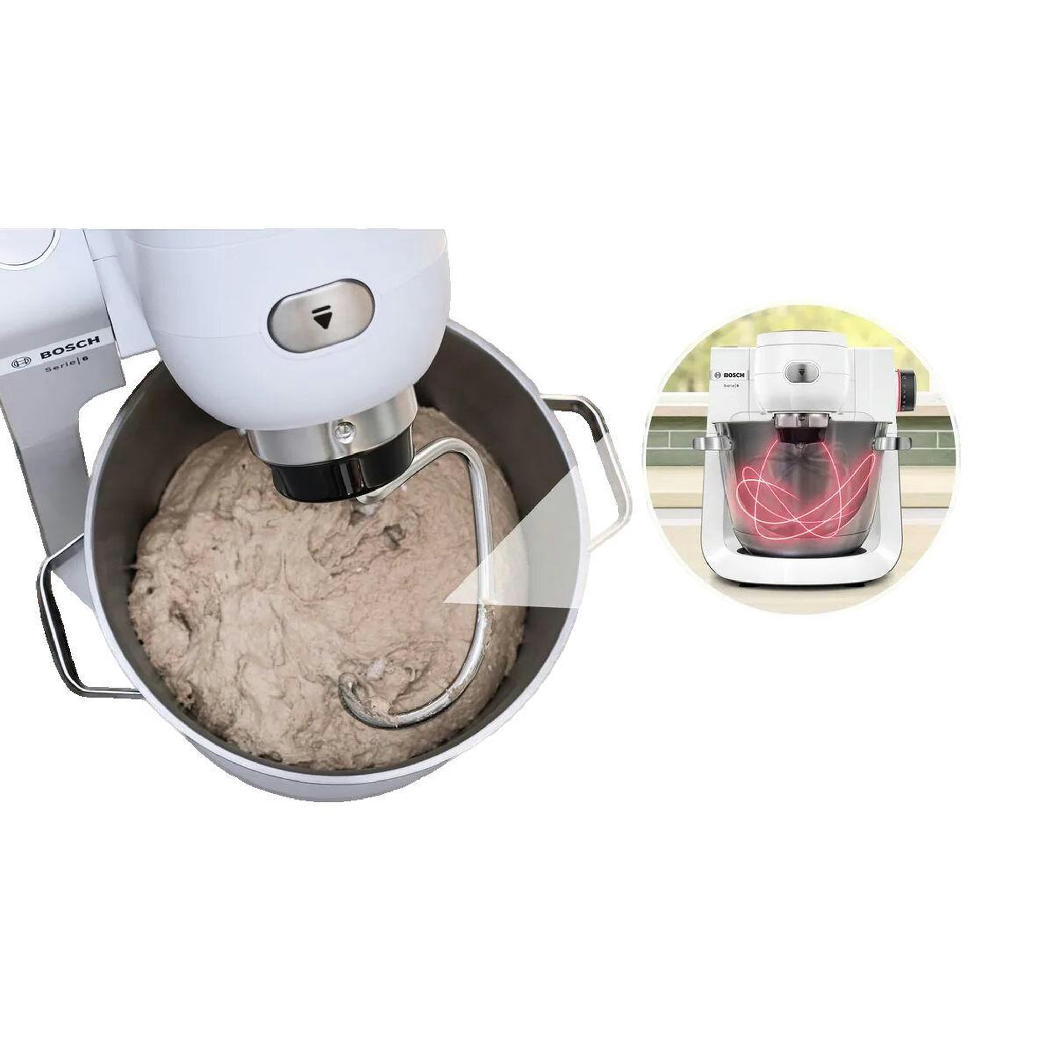 Voir la diapositive 2 : BOSCH Robot multifonction Bosch MUMS6EW22 Blanc 1600 W