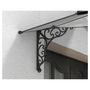Voir la diapositive 5 : Canopia by PALRAM Marquise - Noire - 125x174-5cm - IRIS 1780