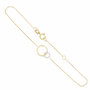 Voir la diapositive 1 : L'ATELIER D'AZUR Bracelet Or Jaune et Diamants - Motif Anneaux - Femme