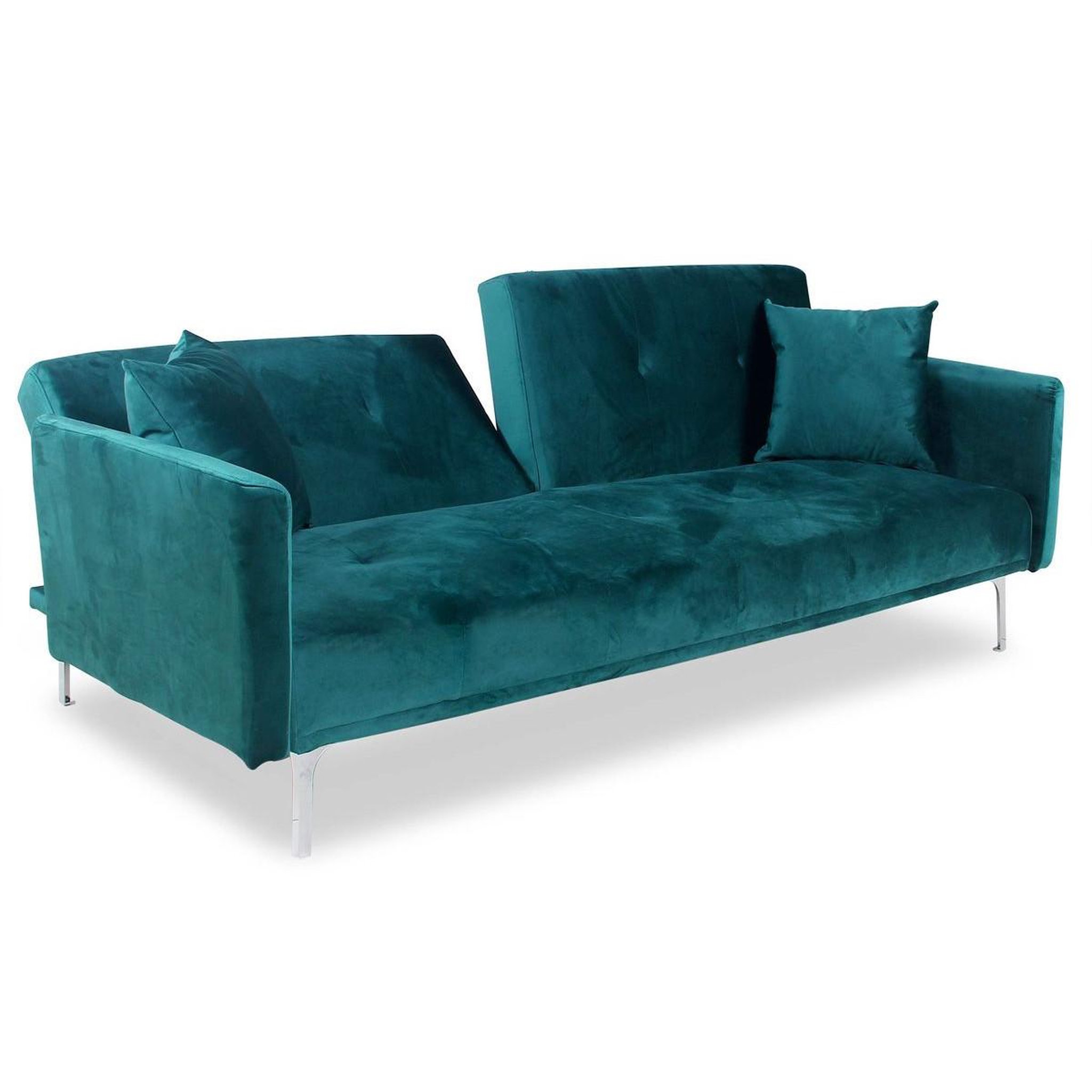 Voir la diapositive 4 : Paris Prix Canapé Convertible 3 Places  Lacla  191cm Vert