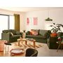 Voir la diapositive 2 : LISA DESIGN Serena - fauteuil déhoussable en velours côtelé
