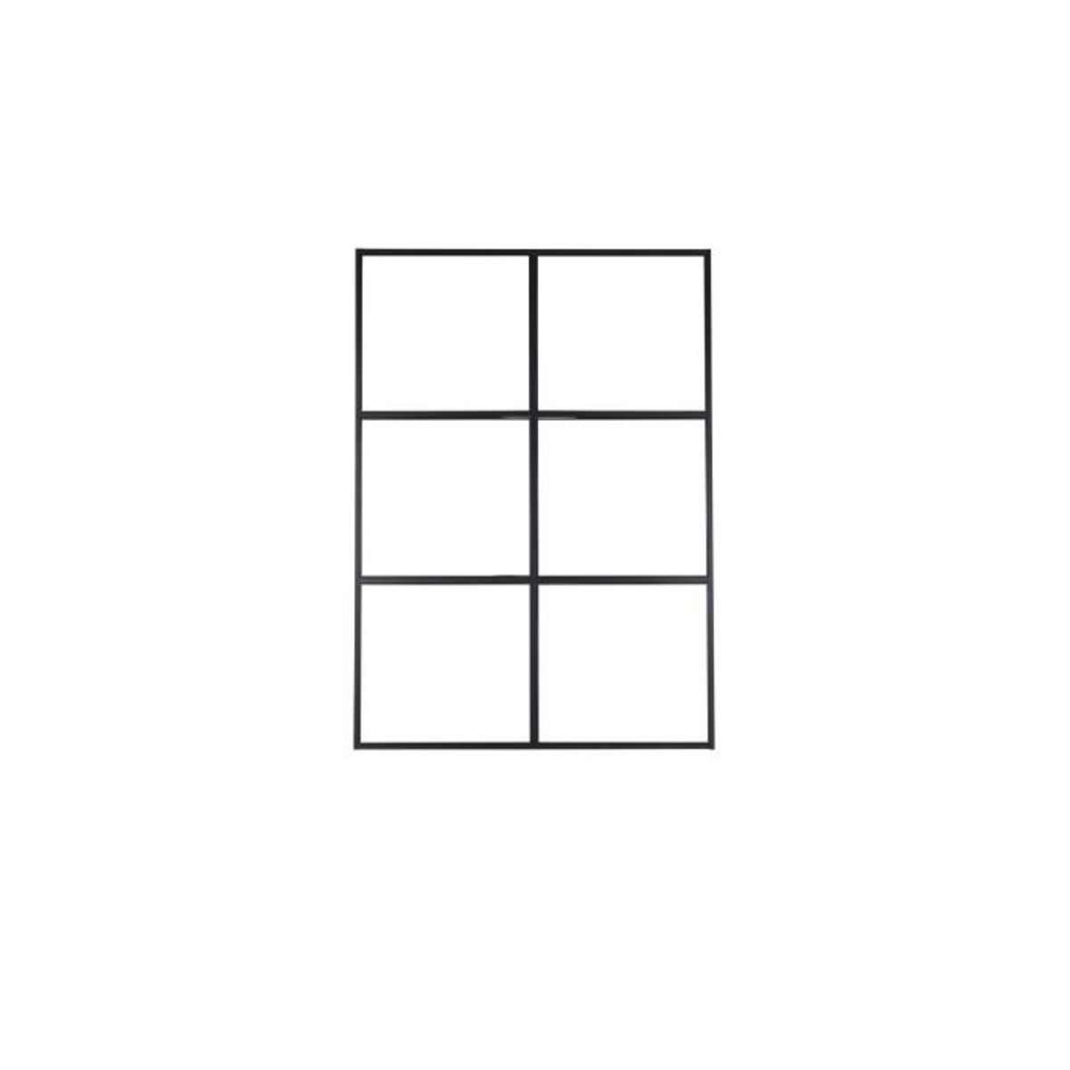 Paris Prix Cloison de Séparation  Leif  150x210cm Noir