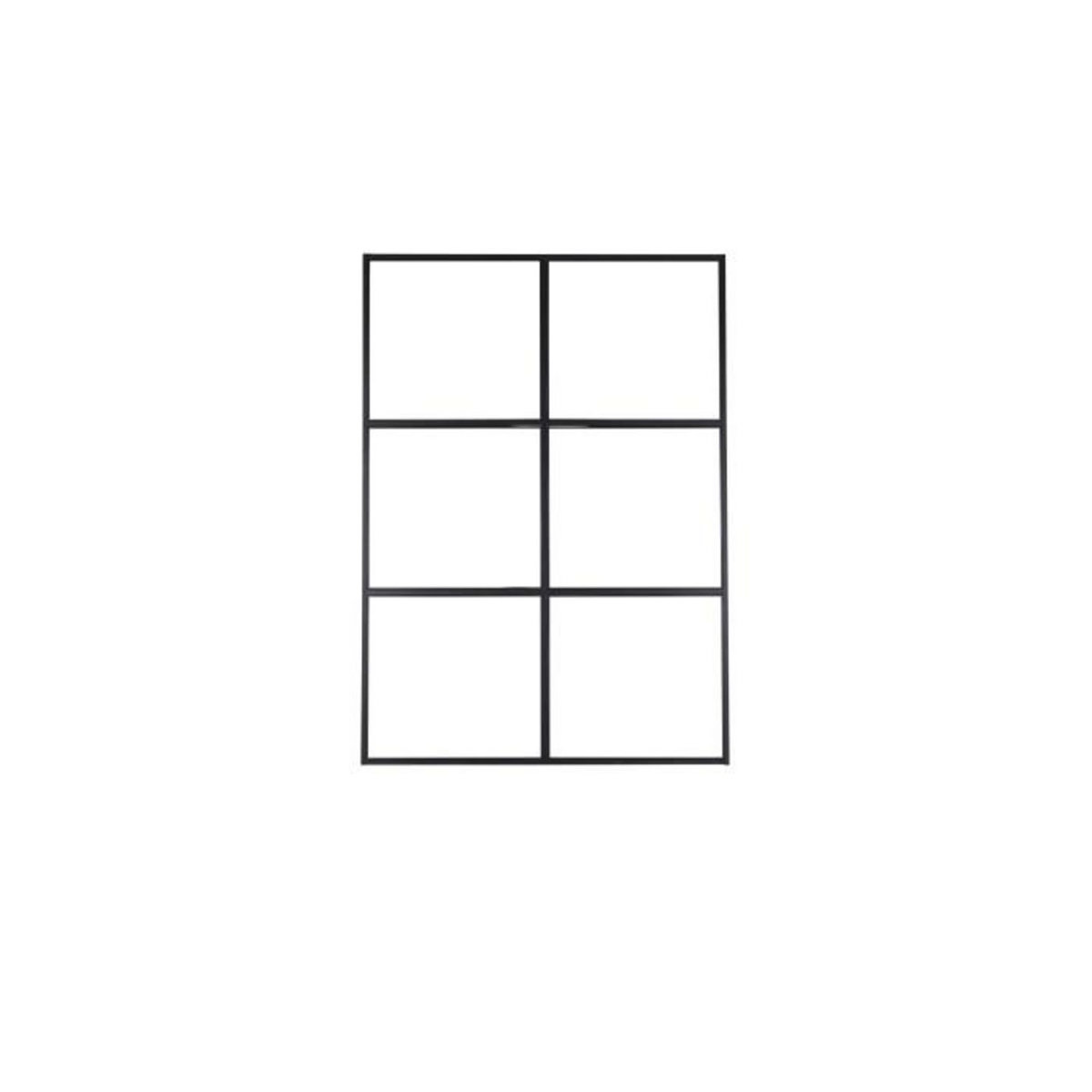 Paris Prix Cloison de Séparation  Leif  150x210cm Noir