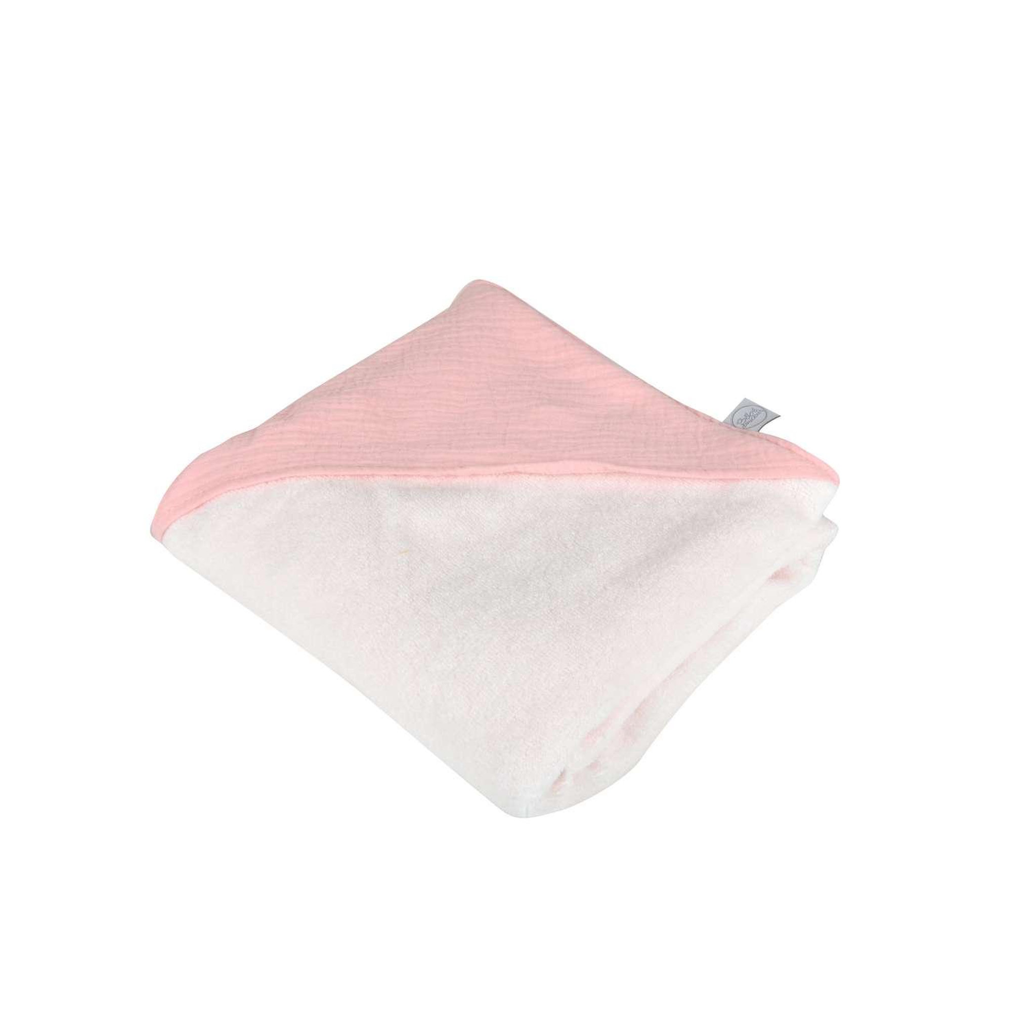 Voir la diapositive 2 : BEBE DOUCEUR Cape de bain en gaze de coton