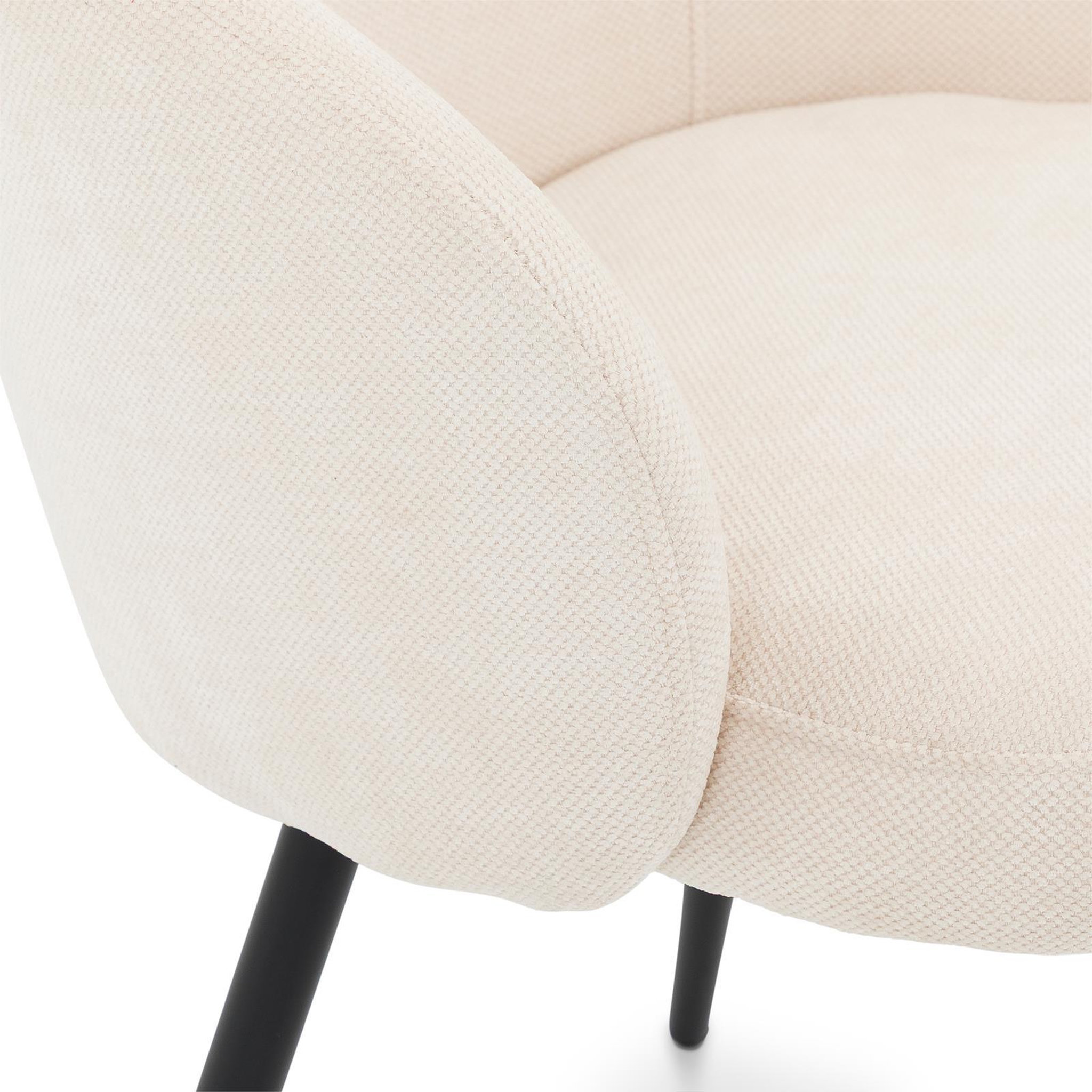 Voir la diapositive 4 : IDIMEX Lot de 2 chaises kursi de salle à manger en tissu