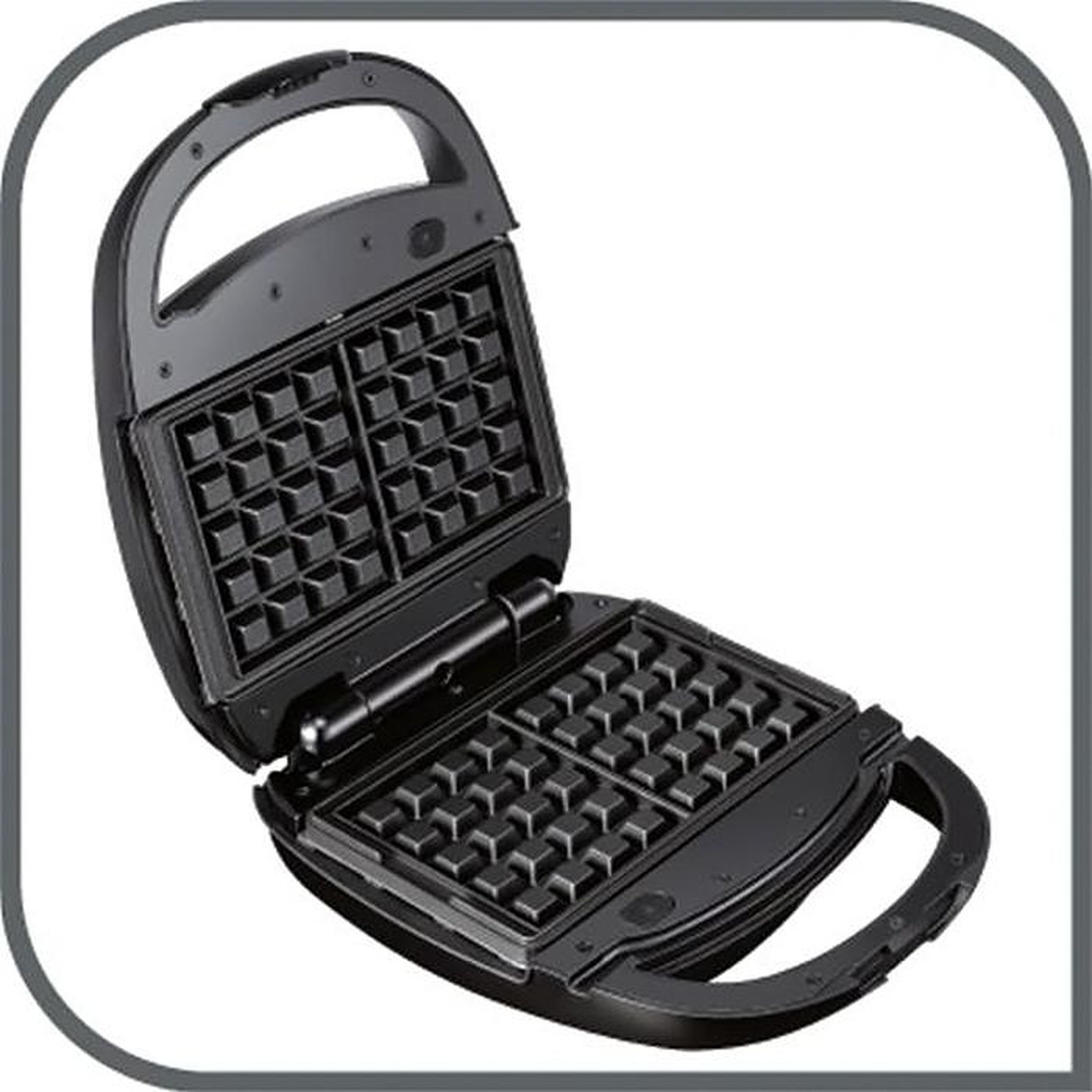 Voir la diapositive 3 : TEFAL Croque-gaufre 2 plaques 700w - SW341112