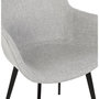Voir la diapositive 6 : Paris Prix Fauteuil Design  Sead  80cm Gris
