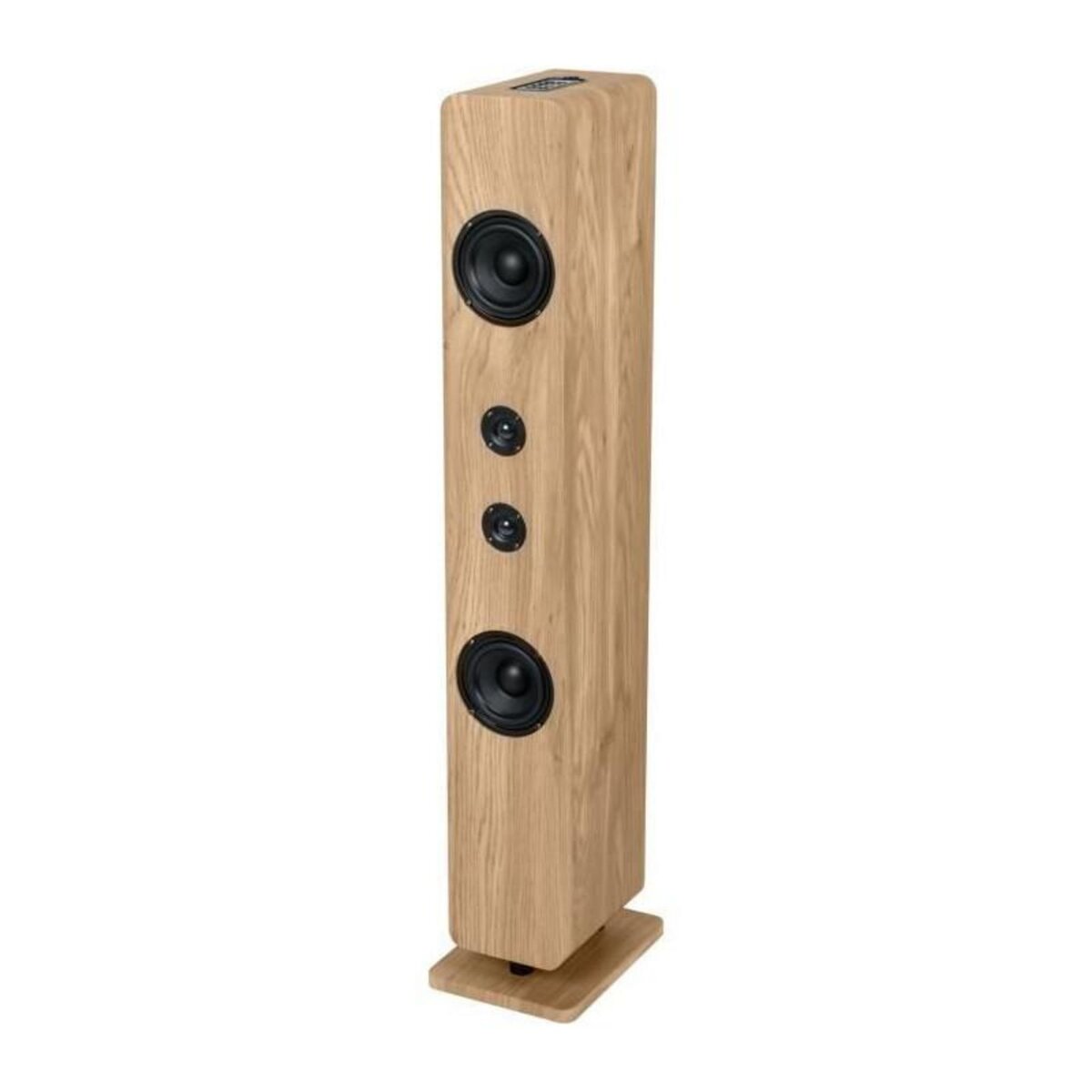 THOMSON Tour de son Bluetooth - THOMSON - Bois/Noir - 120W, Optique, USB, Égaliseur, TWS, Télécommande, Alim. 230V