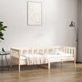Voir la diapositive 2 : VIDAXL Lit de jour sans matelas 90x190 cm bois de pin massif