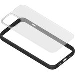 WOODCESSORIES Coque bumper iPhone 14 Plus transparent noir