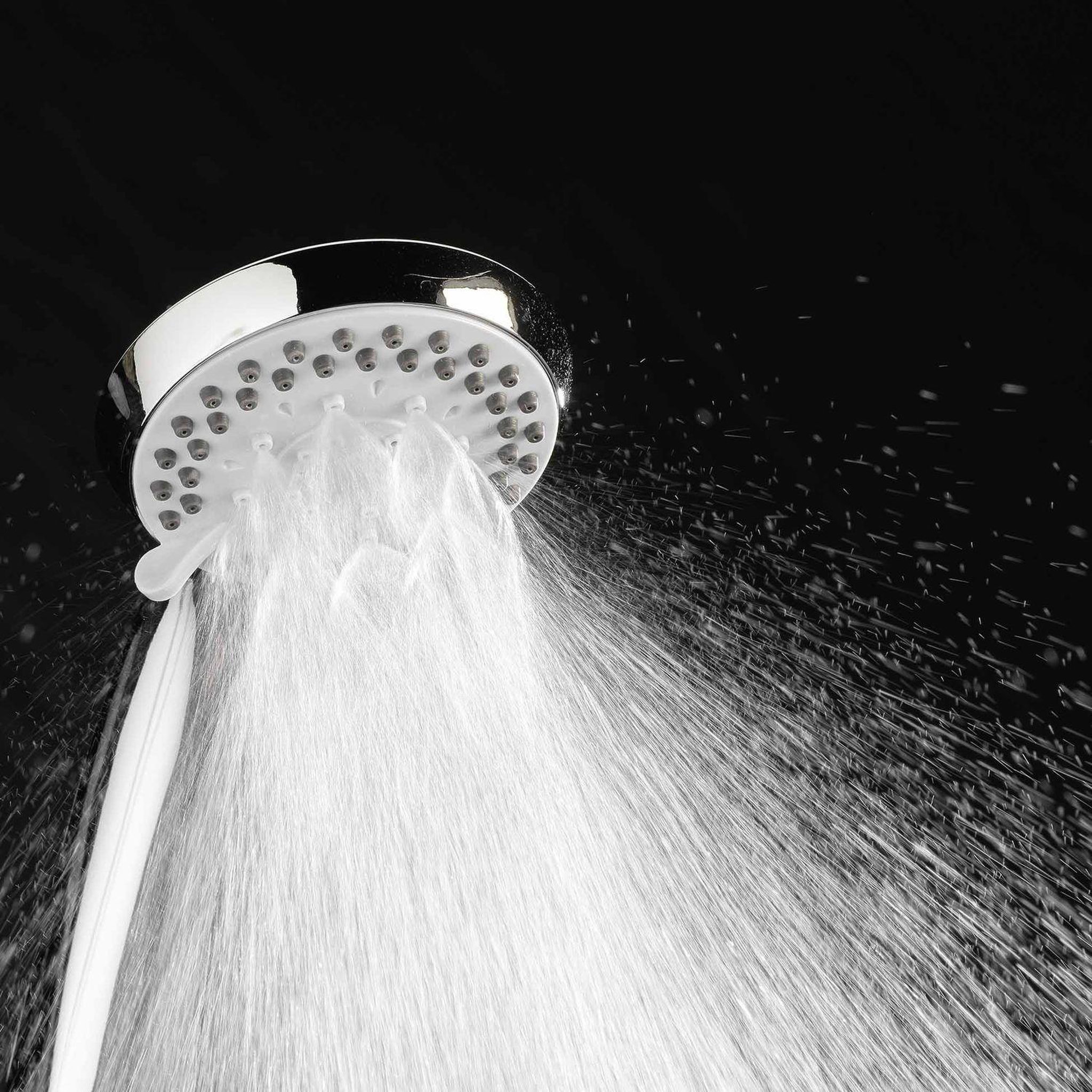 Voir la diapositive 4 : Douceur d'Intérieur Pommeau de douche 5 jets - Chromé