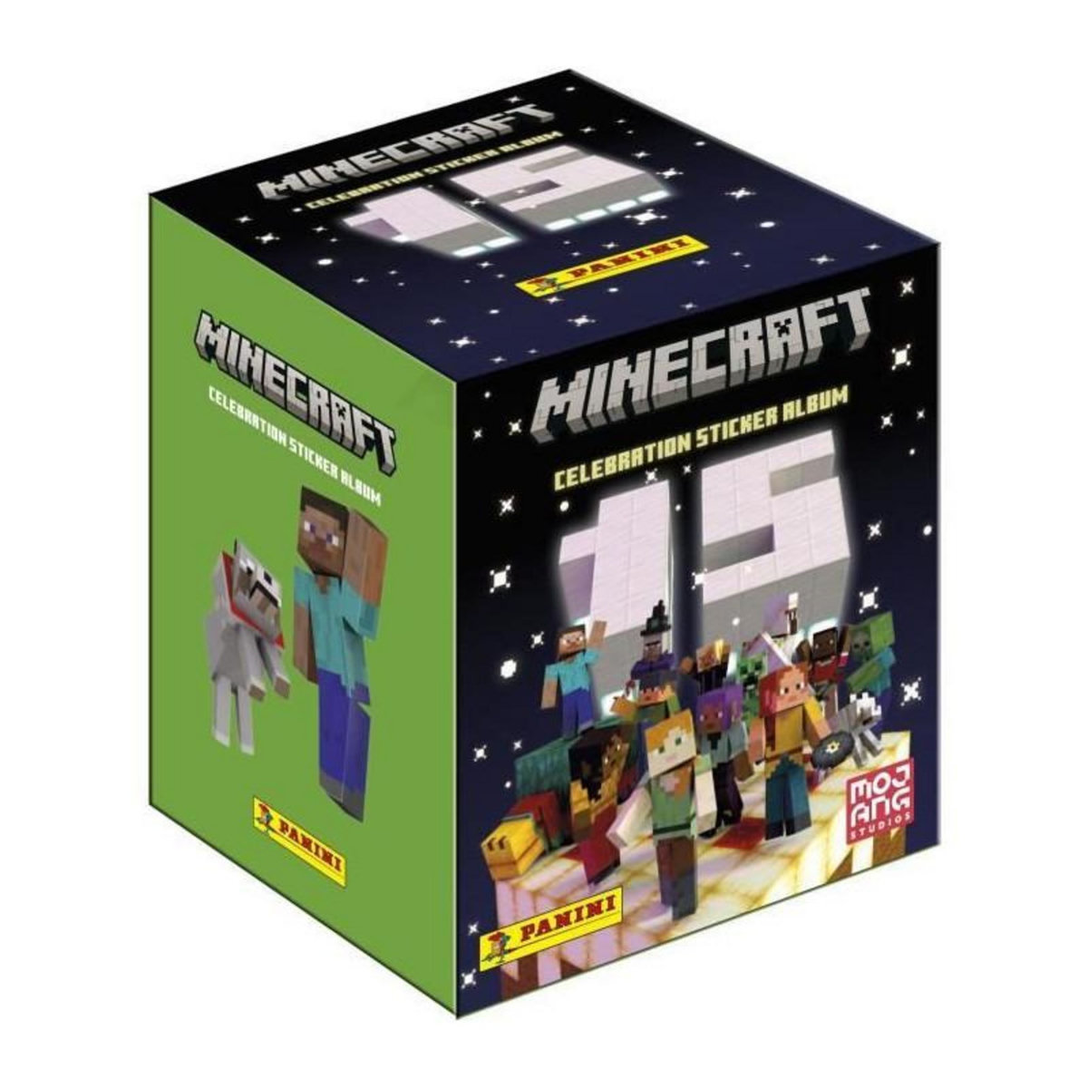 Panini Boîte de Stickers - PANINI - Minecraft 3 (15eme anniversaire) - 36 pochettes (180 stickers)