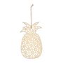Voir la diapositive 2 : Paris Prix Forme à Décorer en Bois  Ananas  18cm Naturel