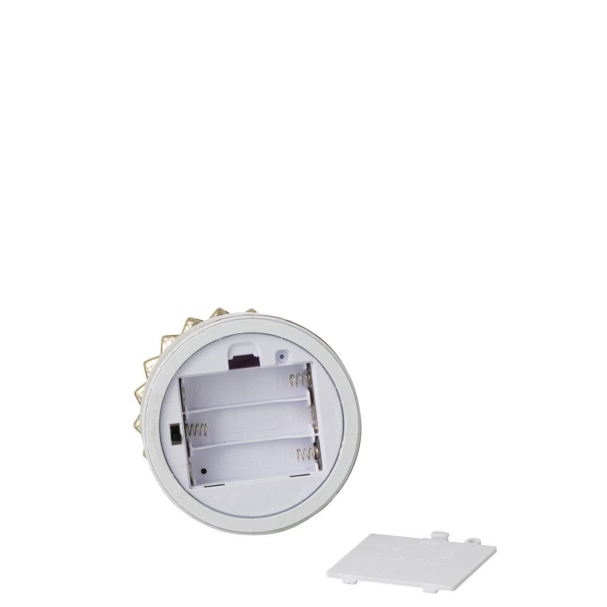 Voir la diapositive 3 : J-LINE Sapin tournant à led  lenard  40cm doré
