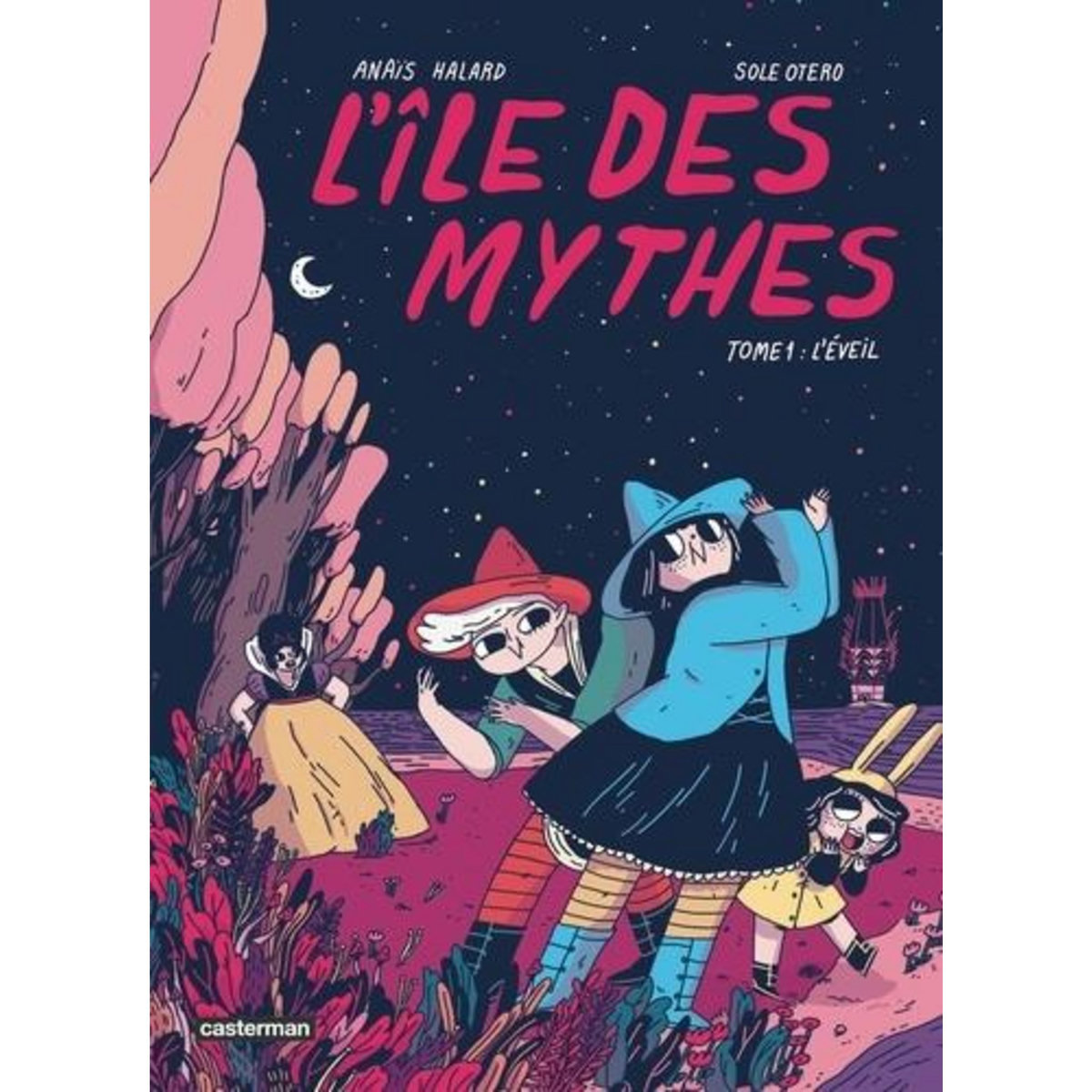 L'ILE DES MYTHES TOME 1 : L'EVEIL, Halard Anaïs