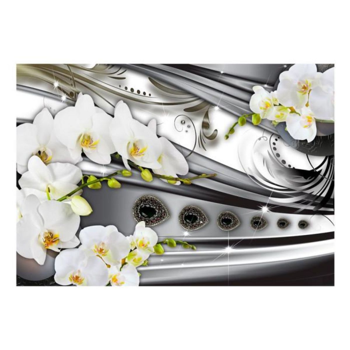 Paris Prix Papier Peint  Orchids & Jewelry