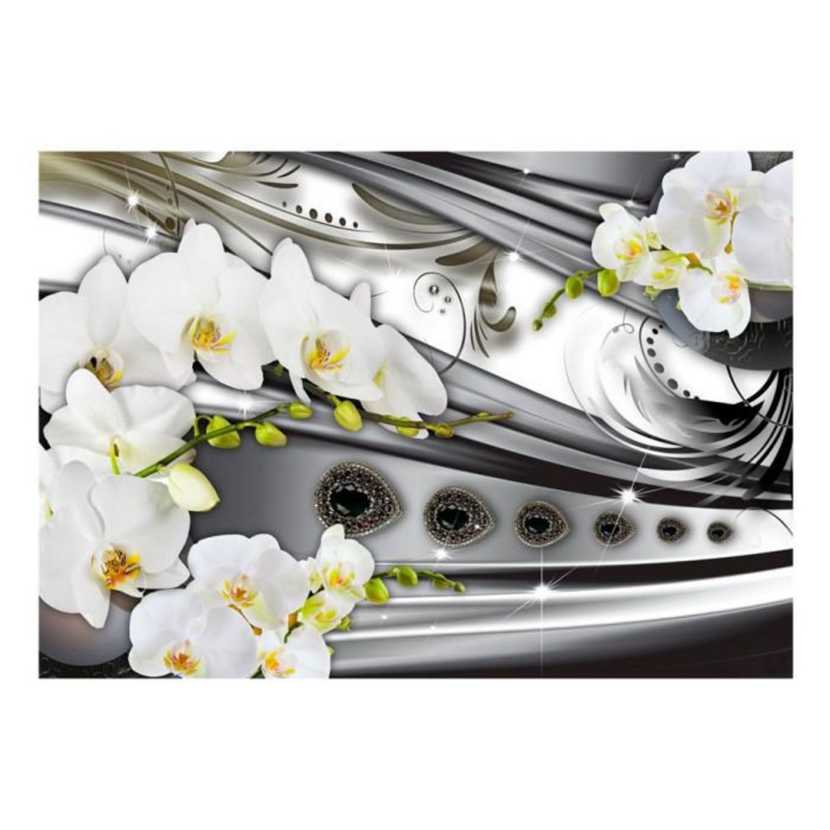 Paris Prix Papier Peint  Orchids & Jewelry