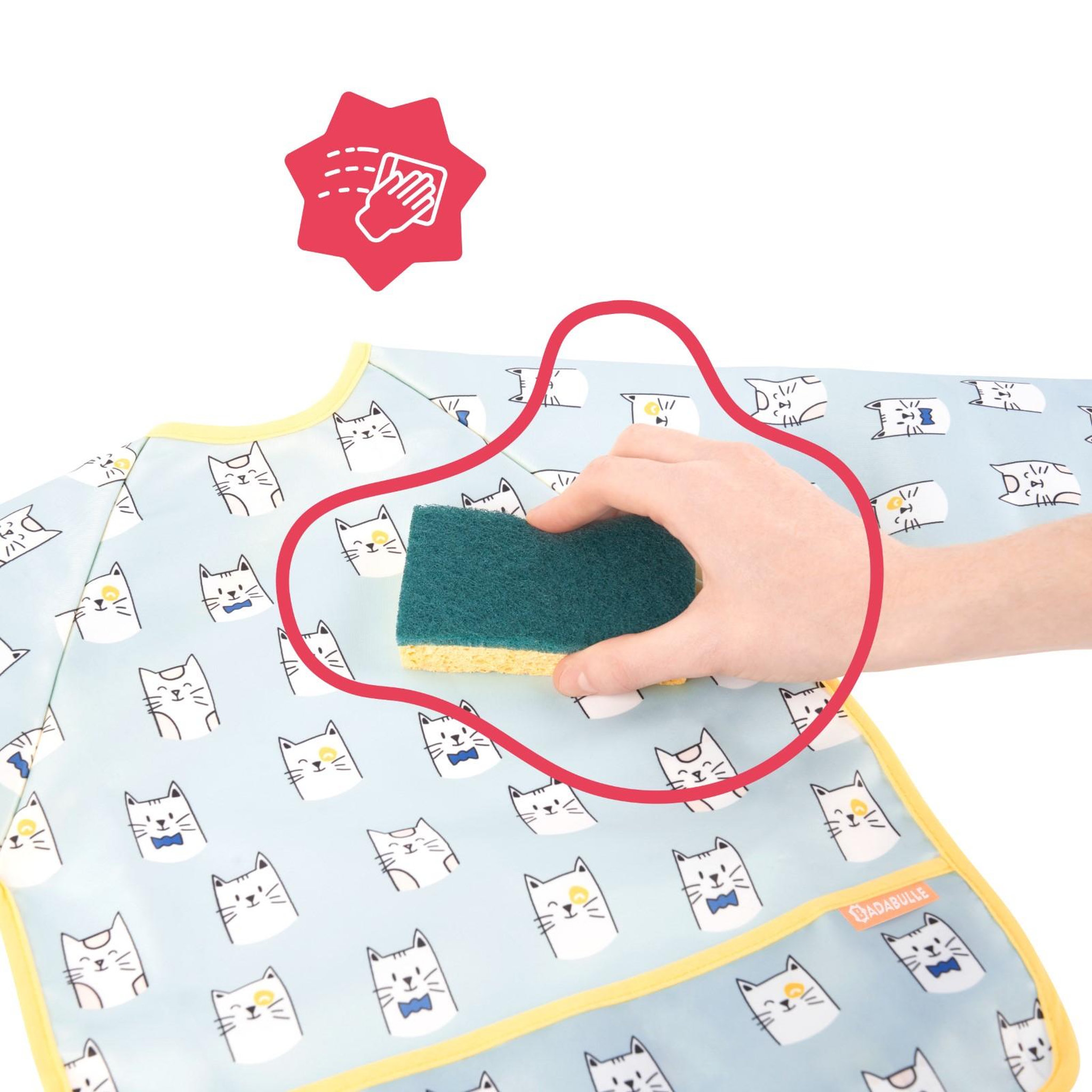Voir la diapositive 5 : BADABULLE SLEEVES BIBS