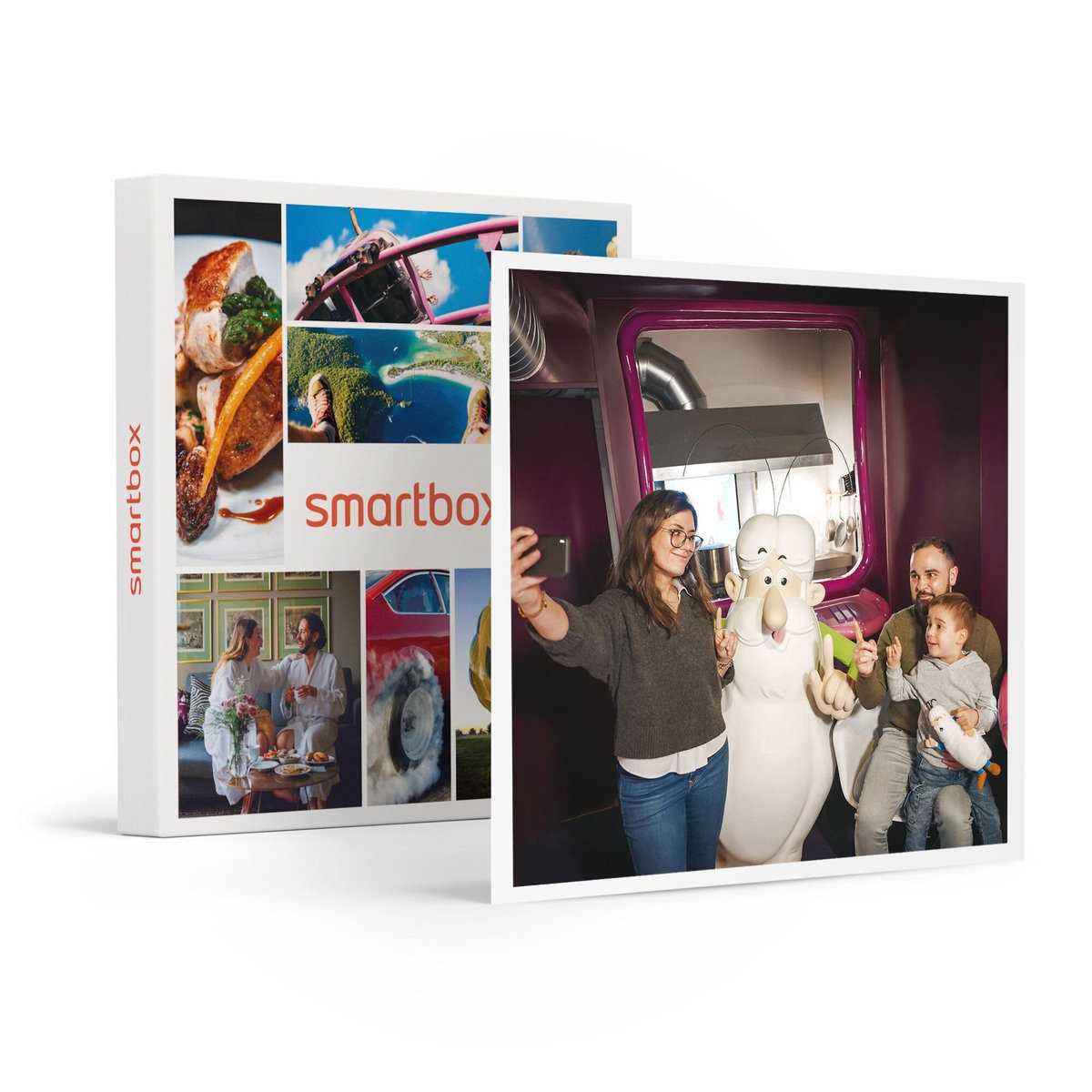 Smartbox Journée fascinante au musée Grévin de Paris en 2026 pour 2 adultes et 1 enfant - Coffret Cadeau Multi-thèmes
