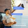 Voir la diapositive 4 : EZVIZ Caméra de surveillance Wifi exterieure motorisée H8c Pro 3K