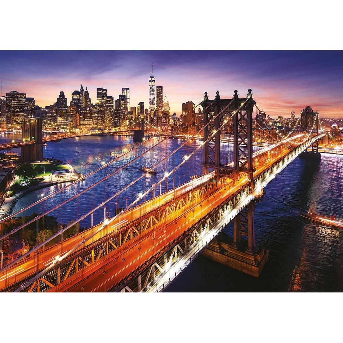 EDUCA Puzzle 3000 pièces : Manhattan