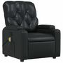 Voir la diapositive 4 : VIDAXL Fauteuil de massage inclinable Noir Similicuir