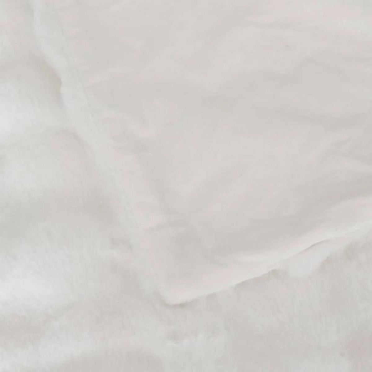 ATMOSPHERA Plaid XL Imitation Fourrure 3D  Zephy  180x230cm Blanc