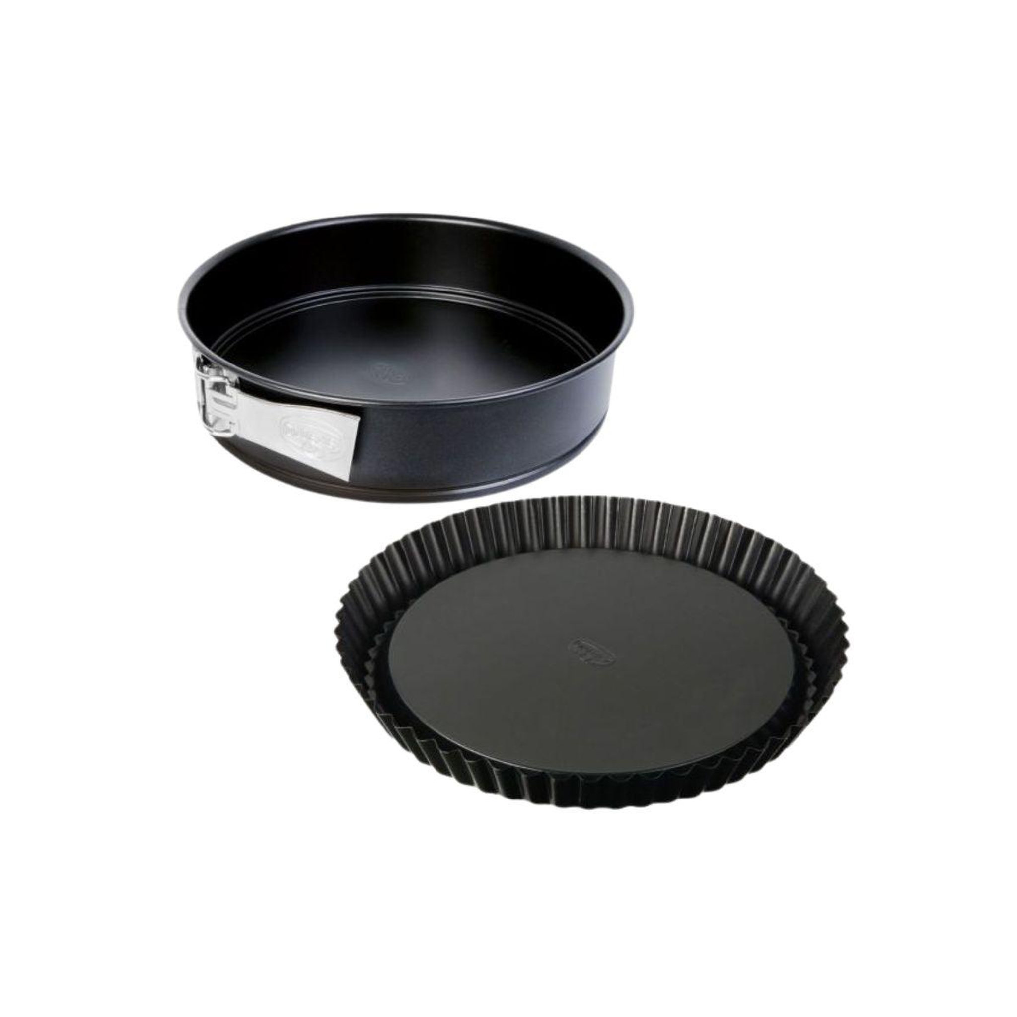 DR.OETKER Duo Moule à tarte renversée 28 cm et Moule à manqué à charnière 26 cm Dr.Oetker Tradition
