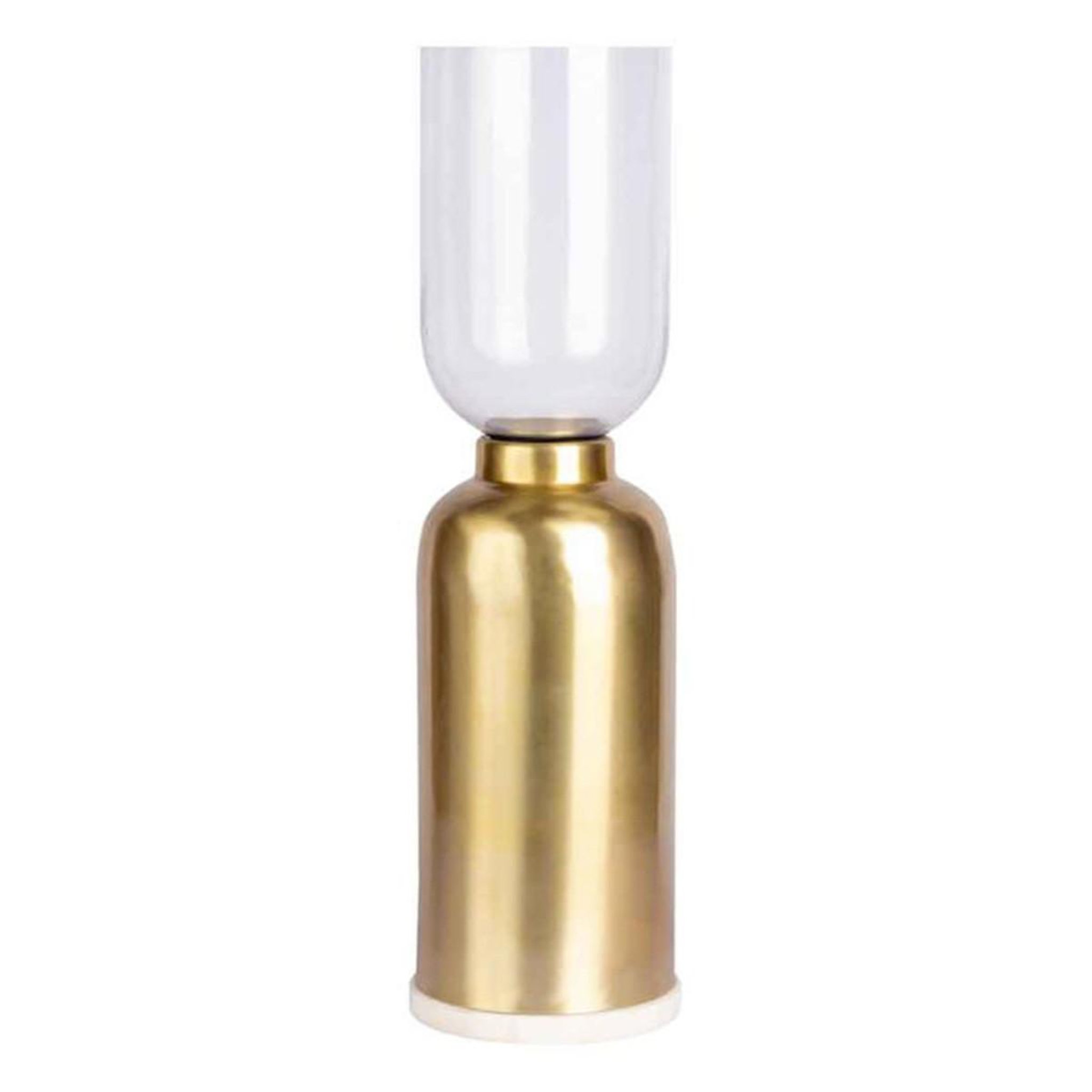 Paris Prix Bougeoir de Sol Rond Design  Shyam  63cm Or