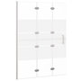 Voir la diapositive 2 : VIDAXL Cabine de douche pliable ESG 100x140 cm Blanc