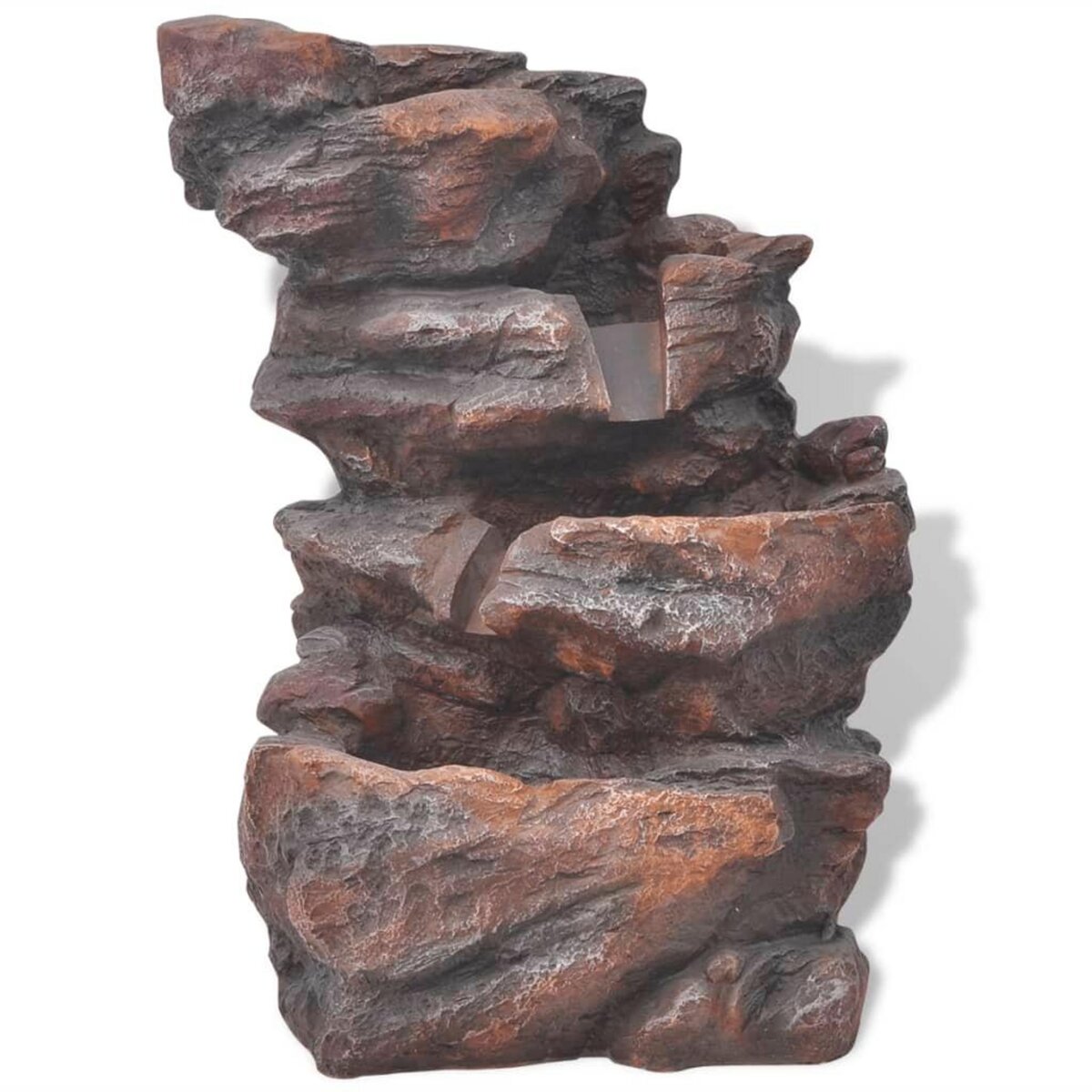 VIDAXL Fontaine d'interieur avec lumiere LED Polyresine