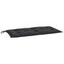 Voir la diapositive 4 : VIDAXL Coussins de banc jardin lot de 2 noir 100x50x7 cm tissu Oxford