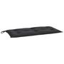 Voir la diapositive 4 : VIDAXL Coussins de banc jardin lot de 2 noir 100x50x7 cm tissu Oxford