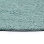 Voir la diapositive 3 : VIDAXL Napperons 6 pcs Vert Plain 38 cm Rond Coton