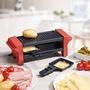 Voir la diapositive 2 : KITCHENCOOK Machine à Raclette Grill 2 Personnes – Rc Rigi Red Kitchencook