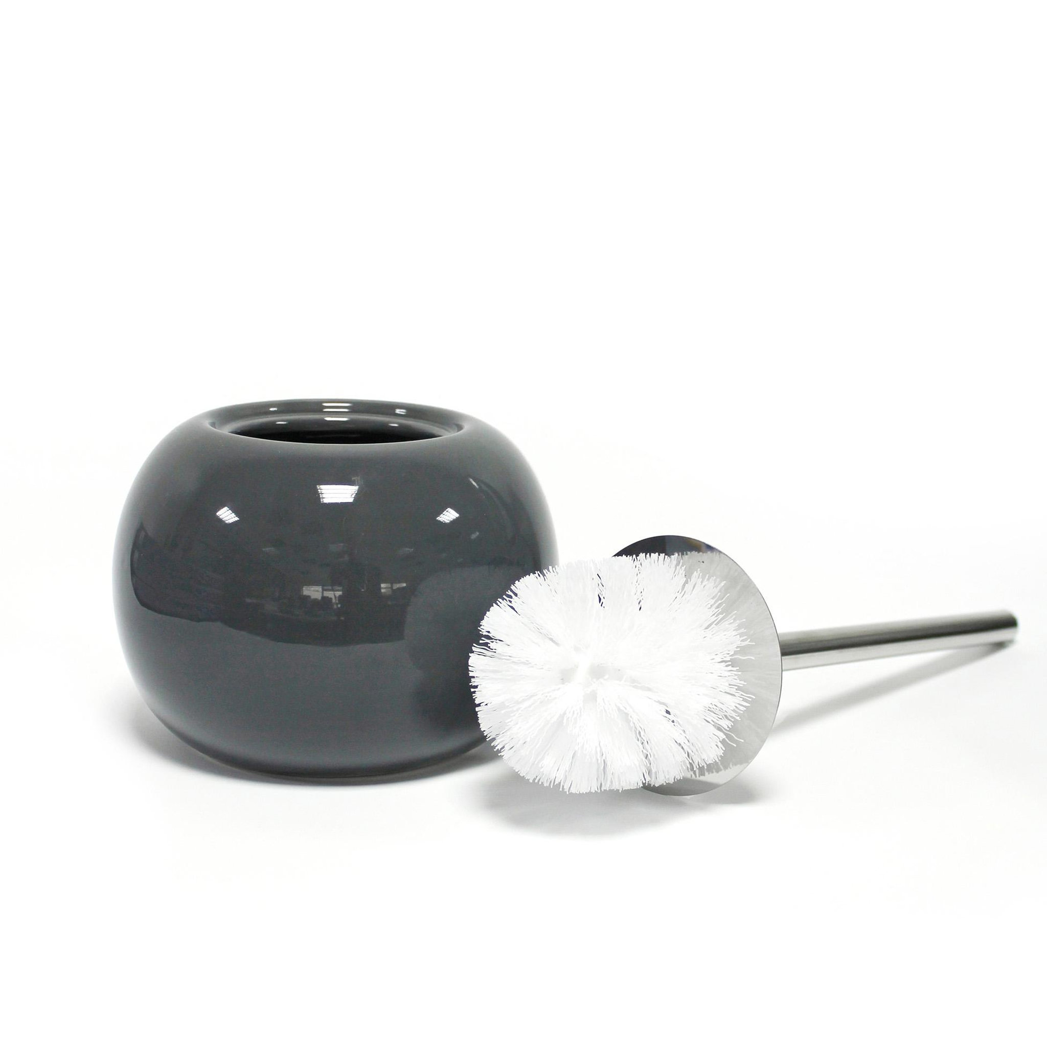 Voir la diapositive 3 : Eden Brosse de toilette en céramique bullea