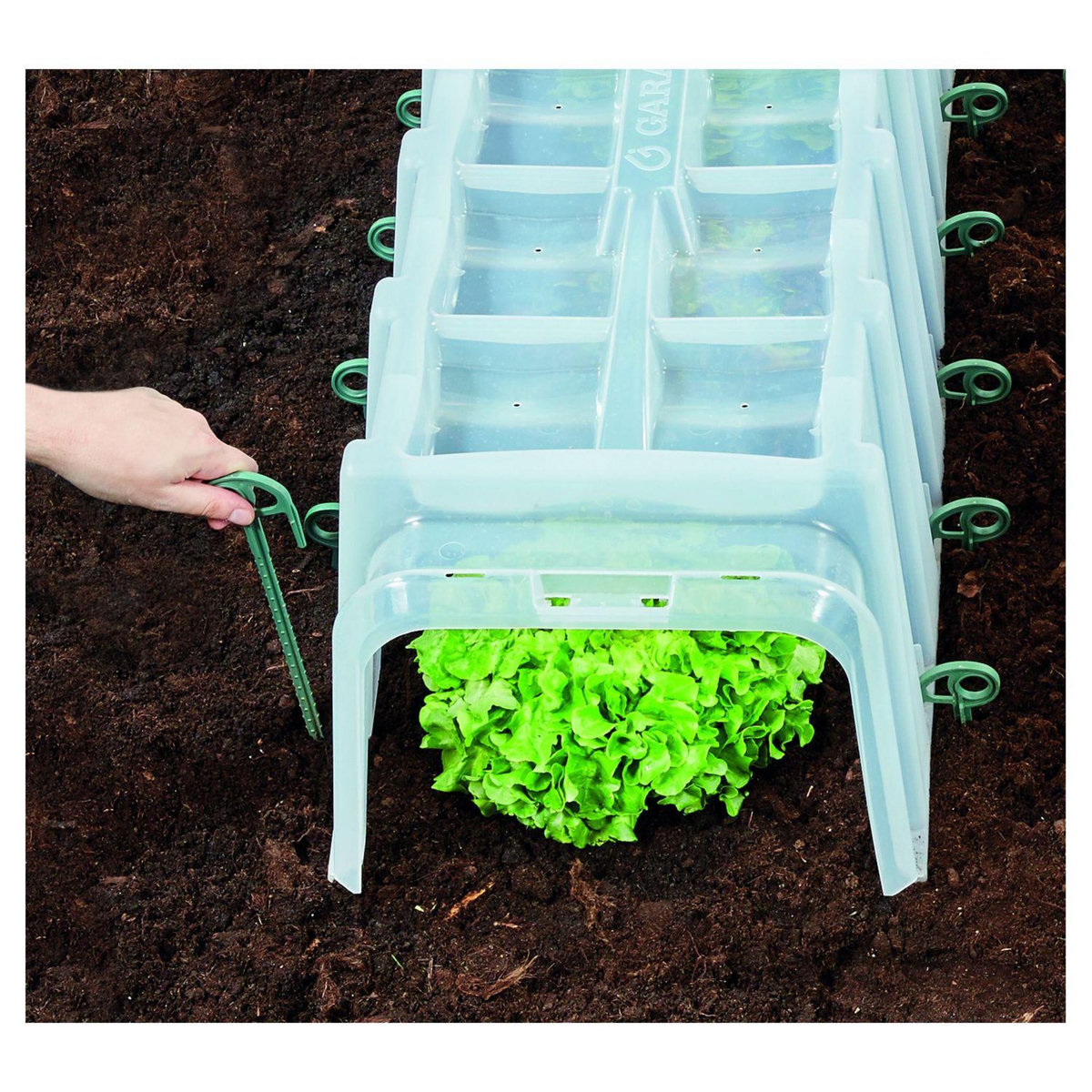 GARANTIA Set 10 Piquets Sunny pour Tunnel Culture (carton de 10 x sets)