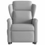 Voir la diapositive 5 : VIDAXL Fauteuil inclinable de massage electrique gris nuage tissu