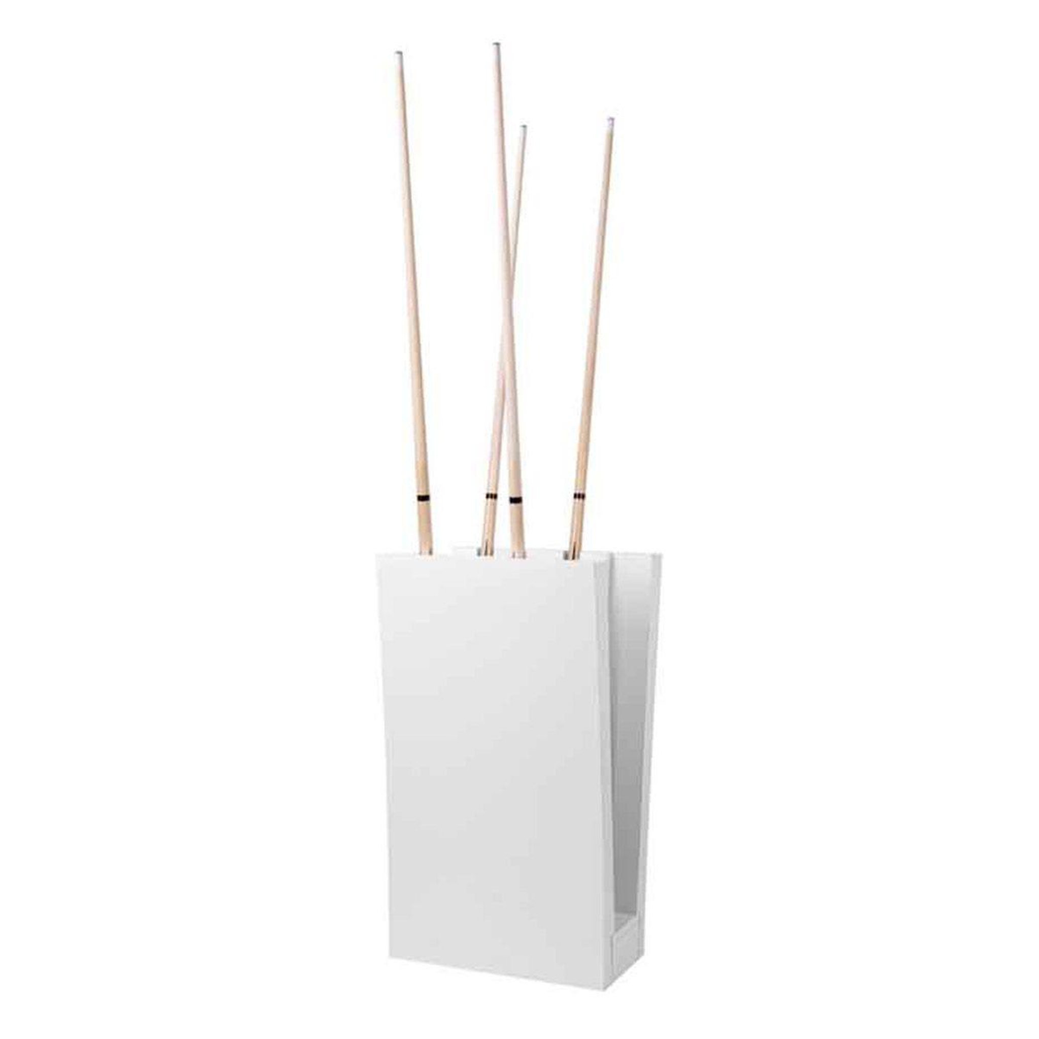 Voir la diapositive 1 : DE FAUGERES Porte 8 Queues de Billard  Idalgo  71cm Blanc