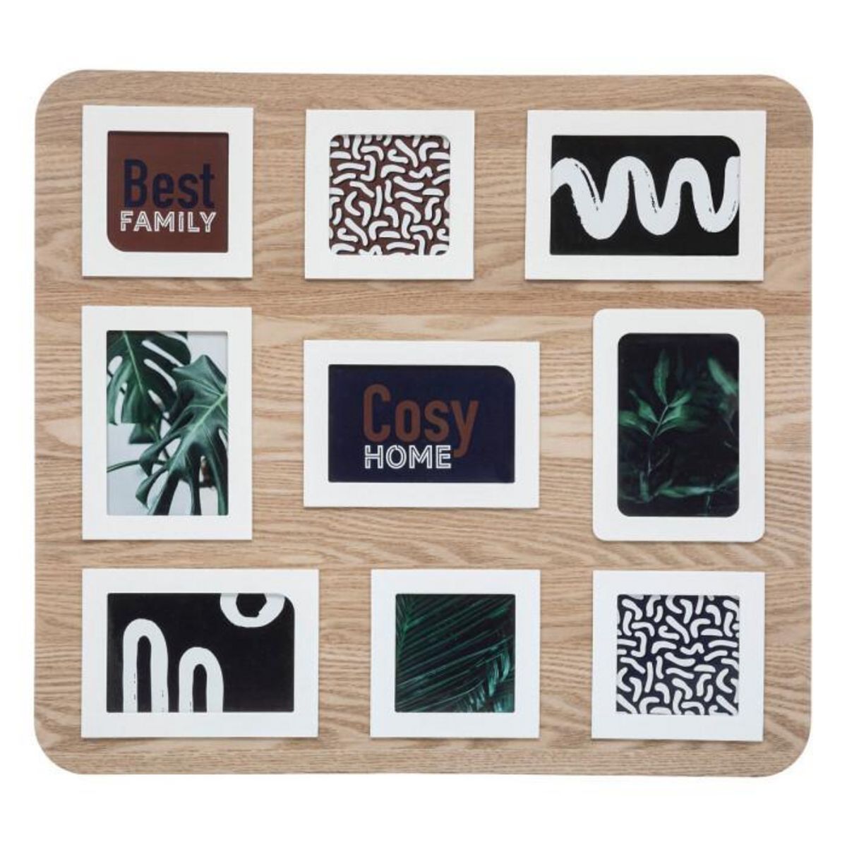 ATMOSPHERA Pêle-Mêle 9 Photos  Marlon  58cm Naturel