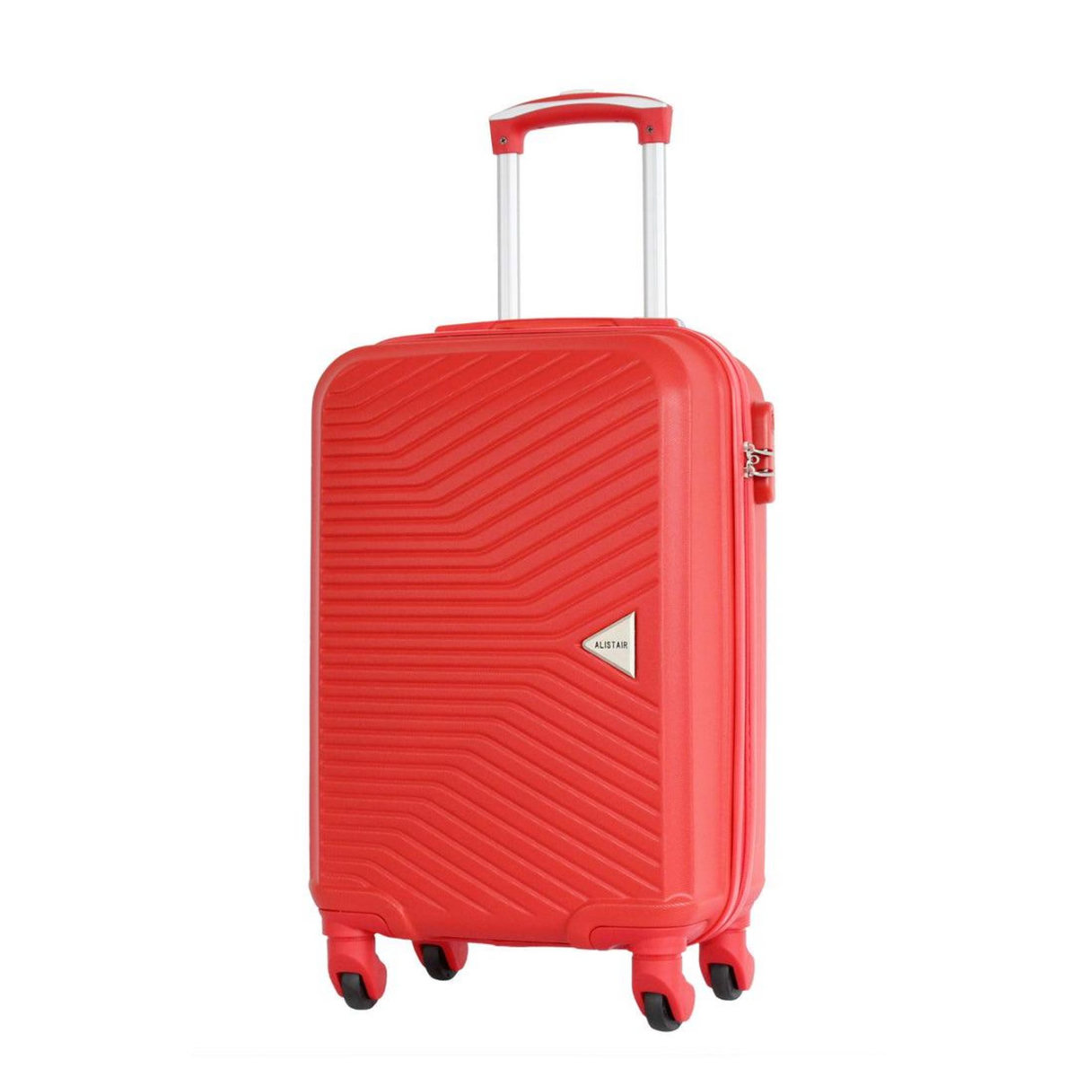 Alistair Valise cabine Alistair - Collection Iron - 4 roues - ABS ultra résistant - Noir