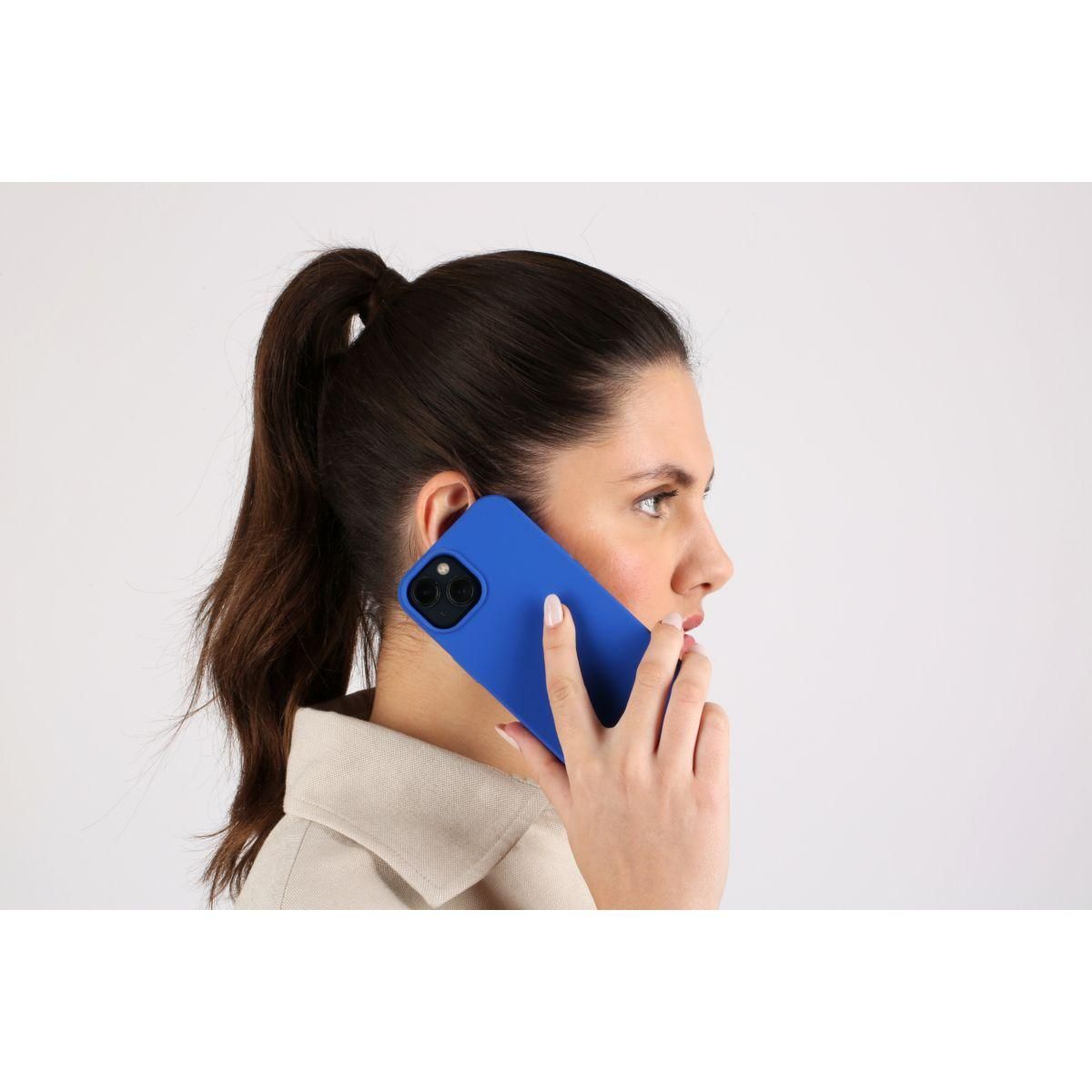 CASYX Coque iPhone 15 Pro Max Magsafe Bleu Majorelle