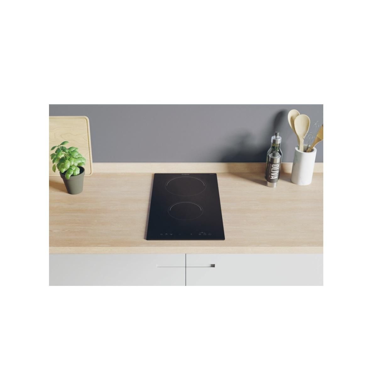 Candy Table domino induction 30cm 3500w noir - CID30/1