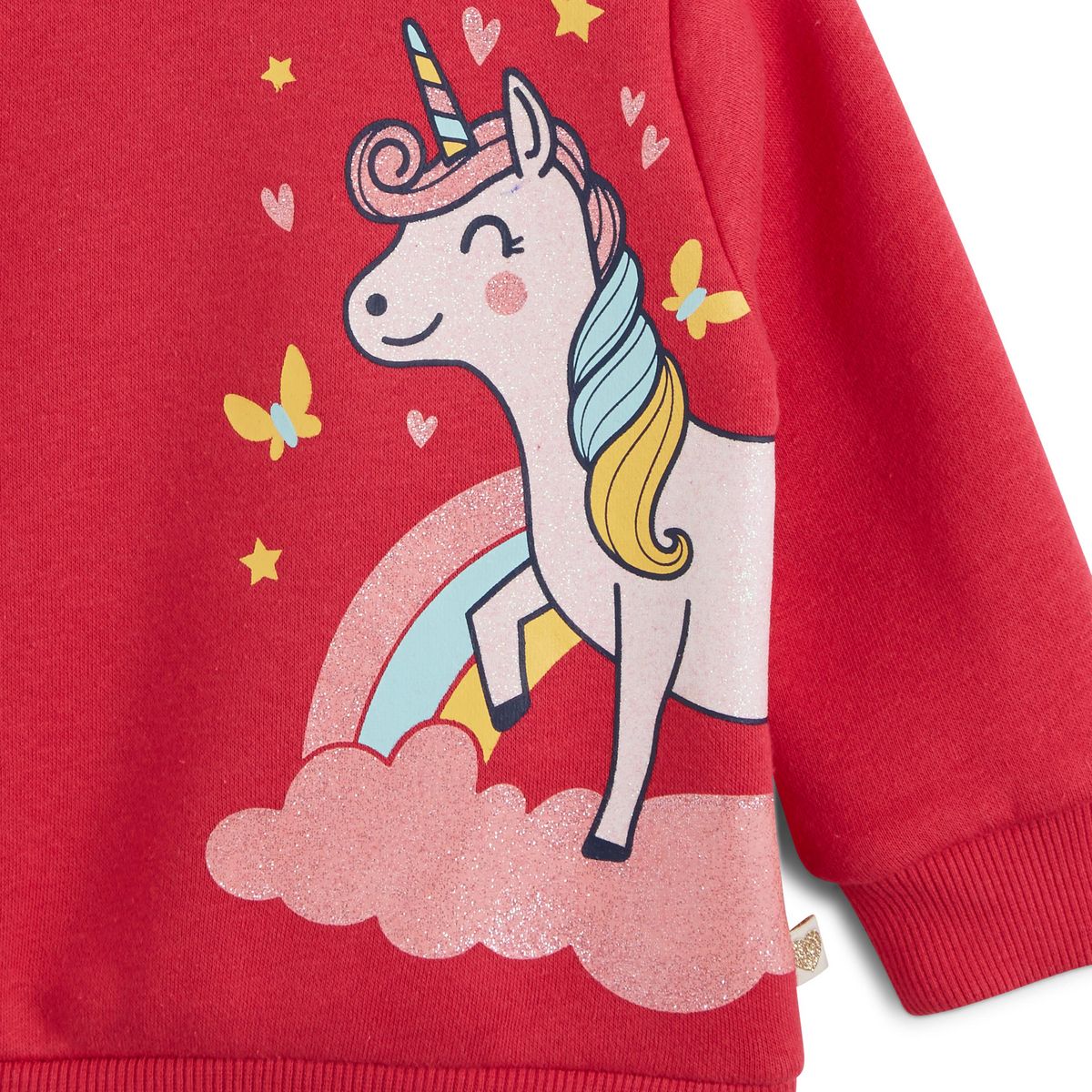 INEXTENSO Sweat col rond licorne bébé fille