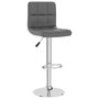 Voir la diapositive 2 : VIDAXL Tabouret de bar Gris Similicuir